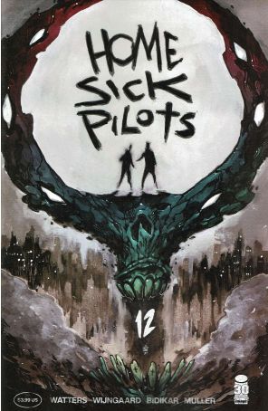 Home Sick Pilots 12B published by Image with cover art by Michael Dialynas