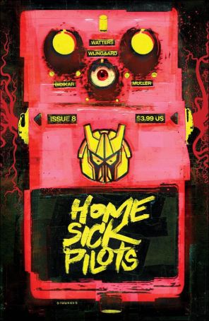 Home Sick Pilots 8B published by Image with cover art by Martin Simmonds
