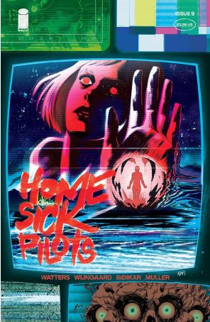 Home Sick Pilots 9B published by Image with cover art by Adam Gorham