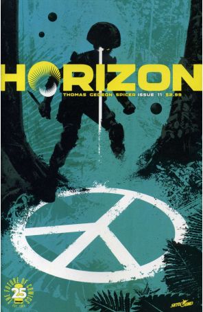 Horizon (Skybound) 11 published by Image with cover art by Jason Howard