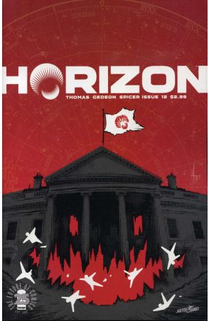Horizon (Skybound) 12 published by Image with cover art by Jason Howard