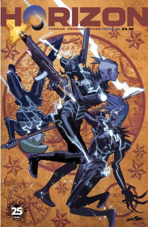 Horizon (Skybound) 14B published by Image with cover art by Lorenzo De Felici