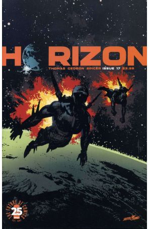 Horizon (Skybound) 17 published by Image with cover art by Jason Howard