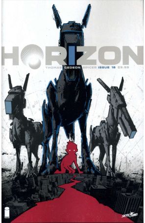 Horizon (Skybound) 18 published by Image with cover art by Jason Howard