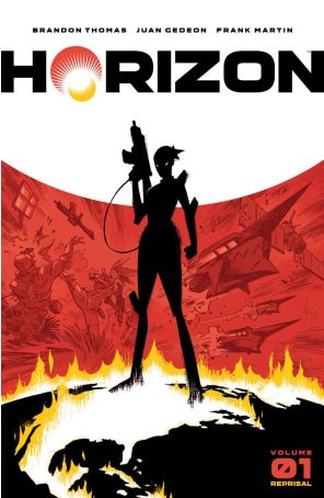 Horizon (Skybound) TPB 1 published by Image with cover art by Jason Howard