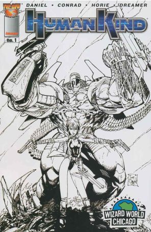 Humankind 1A published by Image with cover art by Tony Daniel