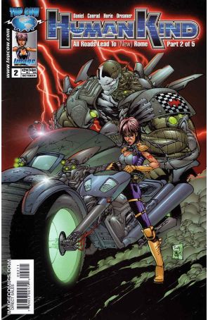 Humankind 2 published by Image with cover art by Tony Daniel