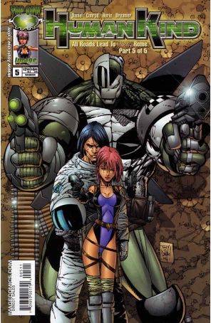Humankind 5 published by Image with cover art by Tony Daniel