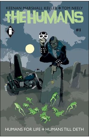 The Humans 1A published by Image with cover art by Tom Neely