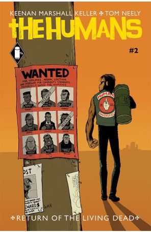 The Humans 2 published by Image with cover art by Tom Neely
