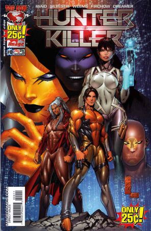 Hunter Killer 0 published by Image with cover art by Marc Silvestri