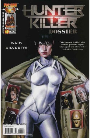 Hunter-Killer Dossier 1 published by Image with cover art by Rodolfo Migliari