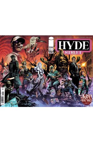 Hyde Street 12A published by Image with cover art by Ivan Reis, Danny Miki, and Brad Anderson