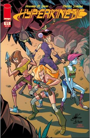 Hyperkinetic 1A published by Image with cover art by Matteo Scalera