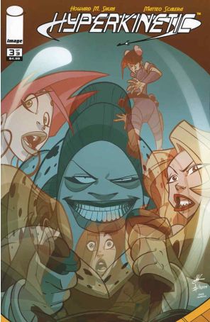 Hyperkinetic 3 published by Image with cover art by Matteo Scalera