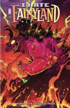 I Hate Fairyland (2nd Series) 15A published by Image with cover art by Brett Bean