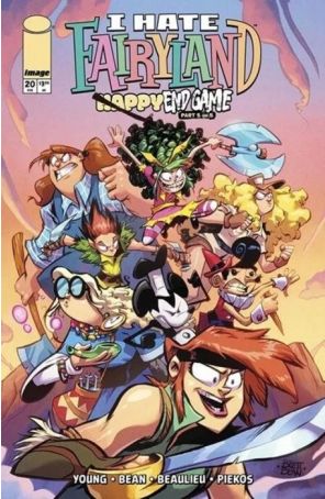 I Hate Fairyland (2nd Series) 20A published by Image with cover art by Brett Bean