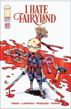 I Hate Fairyland (2nd Series) 44A published by Image with cover art by Derek Laufman
