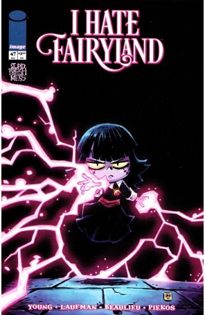 I Hate Fairyland (2nd Series) 47A published by Image with cover art by Derek Laufman