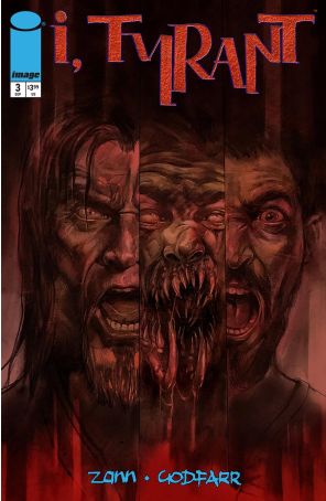 I, Tyrant 3A published by Image with cover art by Godfarr