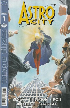 Image Firsts: Astro City 1 published by Image with cover art by Alex Ross