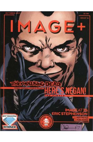 Image+ (Vol. 1) 16 published by Image with cover art by Charlie Adlard