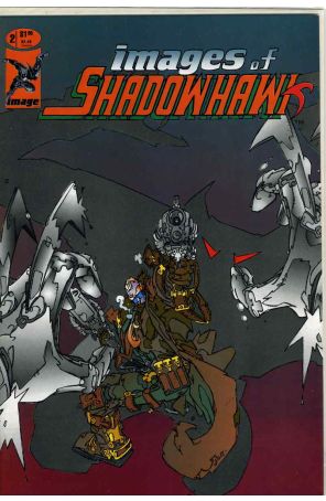 Images of Shadowhawk 2 published by Image with cover art by Keith Giffen