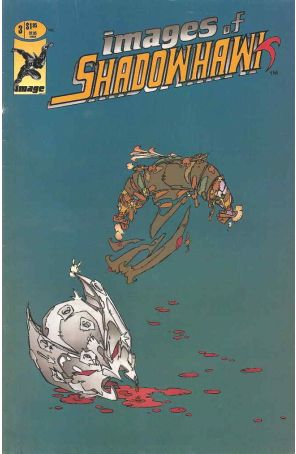 Images of Shadowhawk 3 published by Image with cover art by Keith Giffen