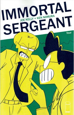 Immortal Sergeant 4 published by Image with cover art by Ken Niimura