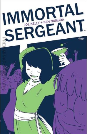 Immortal Sergeant 5 published by Image with cover art by Ken Niimura