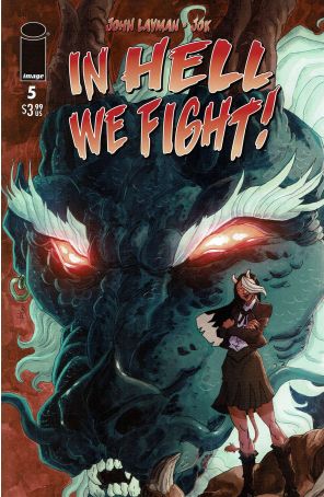 In Hell We Fight 5 published by Image with cover art by Jok