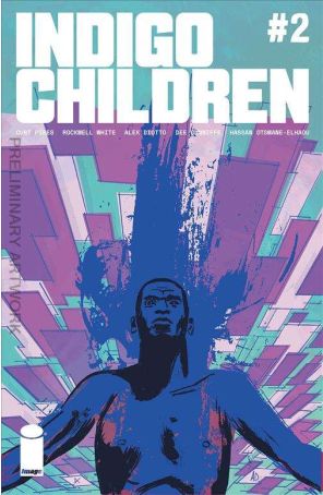 Indigo Children 2A published by Image with cover art by Alex Diotto