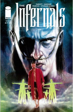 The Infernals 2A published by Image with cover art by John Pearson