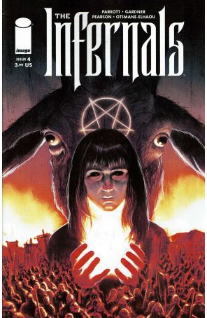 The Infernals 4A published by Image with cover art by John Pearson