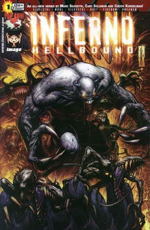 Inferno: Hellbound 1B published by Image with cover art by Dale Keown