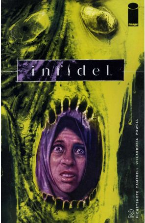 Infidel 2A published by Image with cover art by Aaron Campbell and José Villarrubia