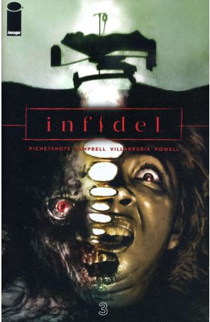 Infidel 3A published by Image with cover art by Aaron Campbell and José Villarrubia