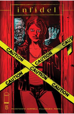 Infidel 5B published by Image with cover art by Jeff Lemire and José Villarrubia