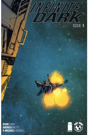 Infinite Dark 1 published by Image with cover art by Andrea Mutti