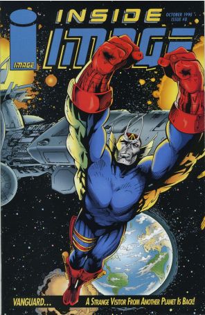 Inside Image 8 published by Image with cover art by Erik Larsen