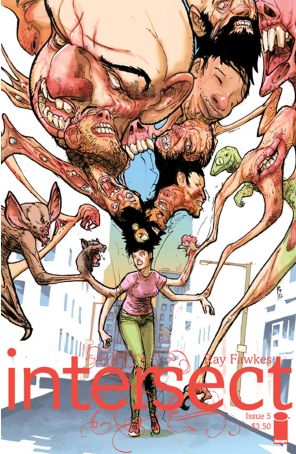 Intersect 5B published by Image with cover art by Riley Rossmo