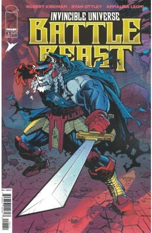 Invincible Universe: Battle Beast 1A published by Image with cover art by Ryan Ottley and Annalisa Leoni