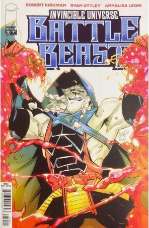 Invincible Universe: Battle Beast 10D published by Image with cover art by Mirka Andolfo