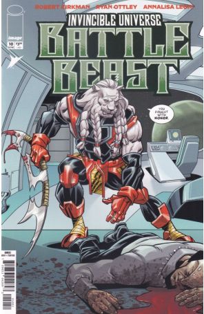 Invincible Universe: Battle Beast 10E published by Image with cover art by Mark Englert