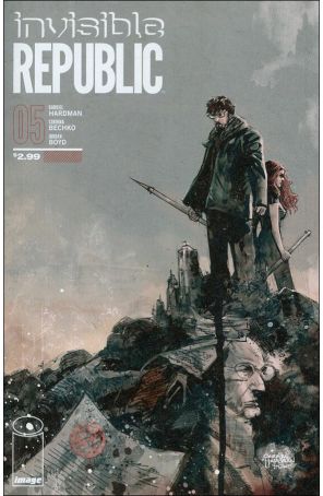 Invisible Republic 5 published by Image with cover art by Gabriel Hardman