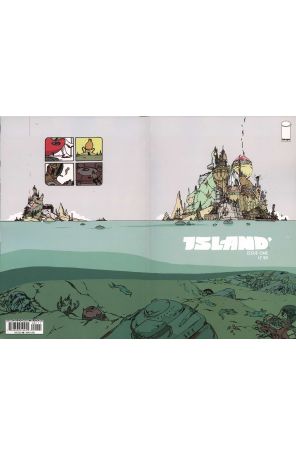 Island (Image) 1 published by Image with cover art by Brandon Graham