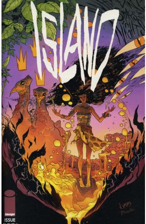 Island (Image) 11 published by Image with cover art by Johnnie Christmas