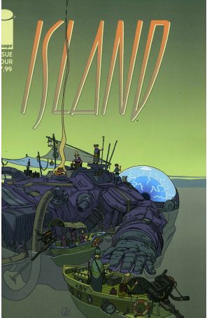 Island (Image) 4 published by Image with cover art by Farel Dalrymple