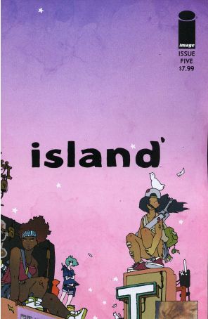 Island (Image) 5 published by Image with cover art by Amy Claire