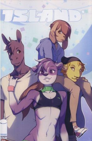 Island (Image) 6 published by Image with cover art by Onta